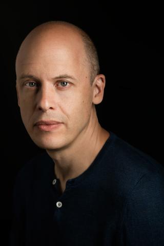 Lev Grossman photo in black shirt 