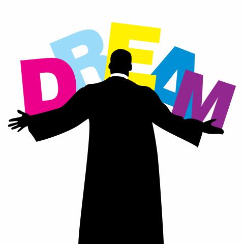 martin luther king dream graphic