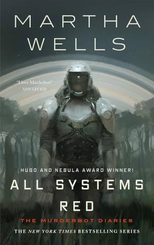 All Systems Red by Martha Wells book cover.