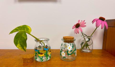 Mini Glass Jars with Cork