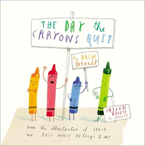 The Day the Crayons Quit cover