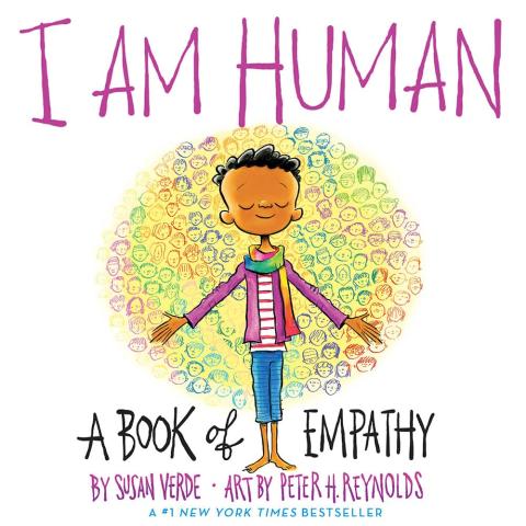 Book Cover of "I am Human: A Book of Empathy" with child on cover