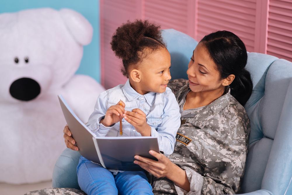 mother daughter reading