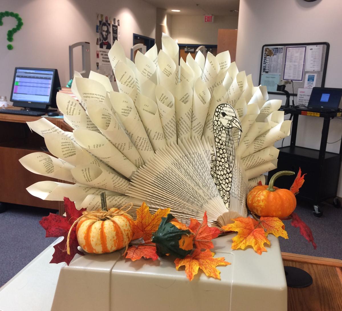 Turkey made from old book