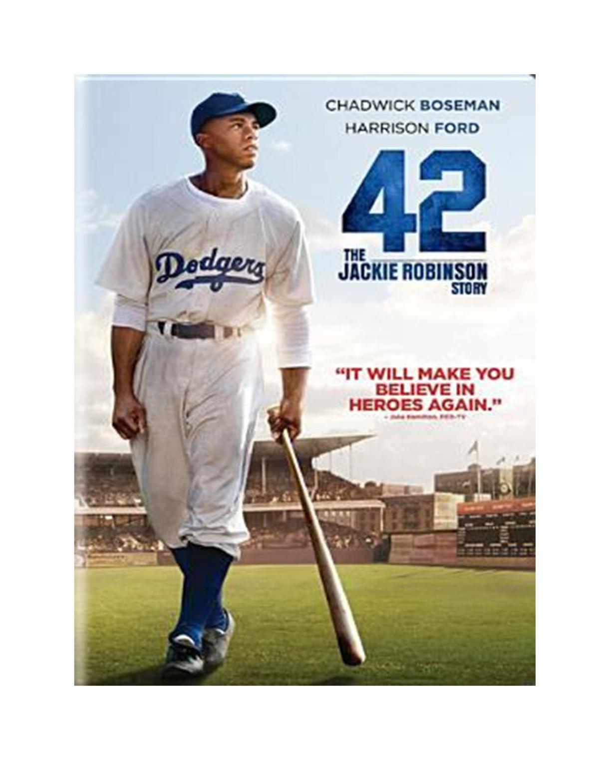 Chadwick Boseman as #42