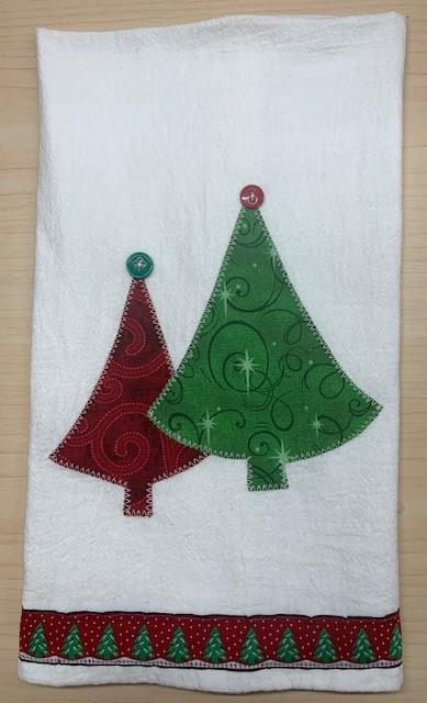 Appliqué Tea Towel