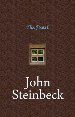 Cover of the book "The Pearl" by John Steinbeck.