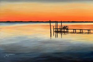 Sunset at the pier