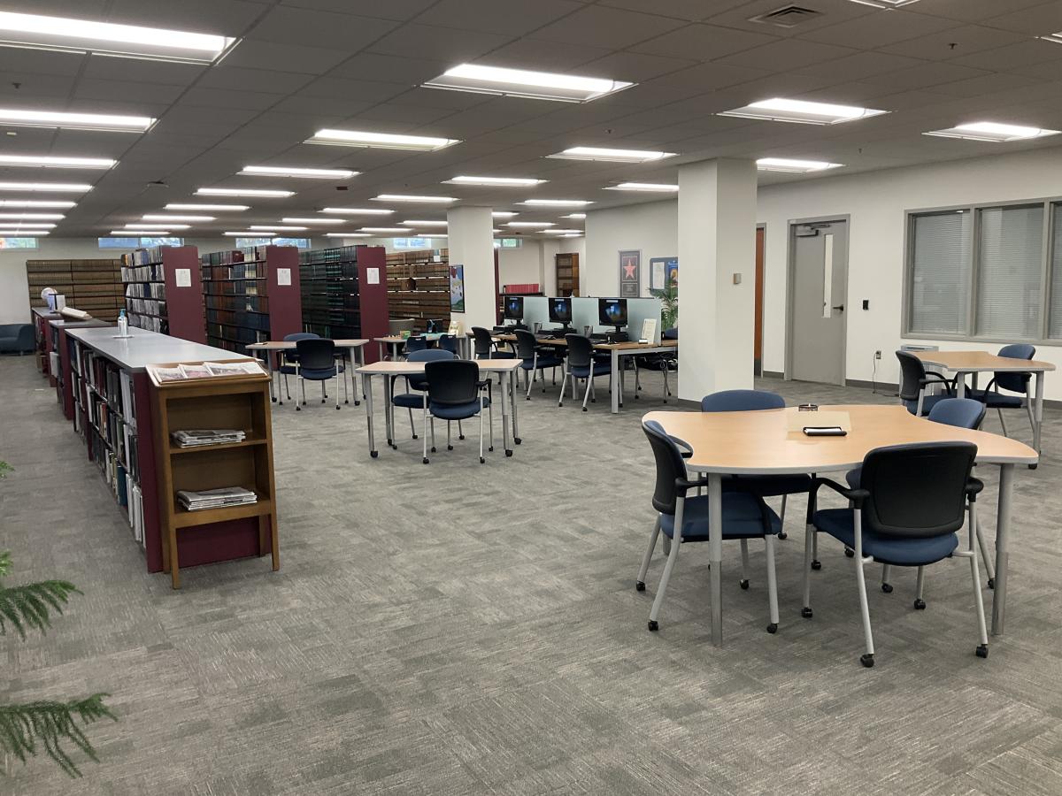 Wahab Public Law Library Interior